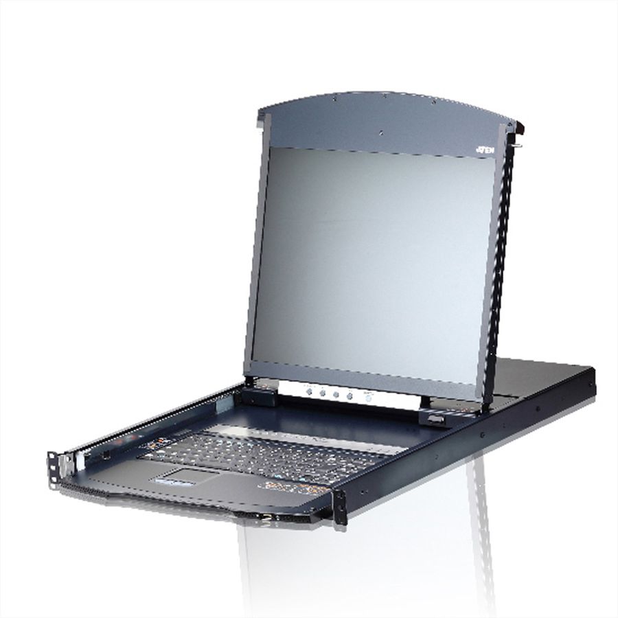 ATEN KL1108VN 48cm LCD IP-KVM 8-Port, FR-Layout