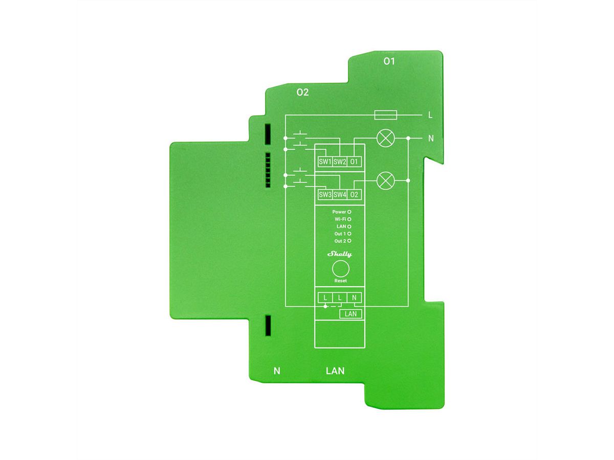 Shelly  Actionneur de dimaPro Dimmer 2PM
