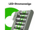 GP Batteries USB-Ladegerät GP E811, inkl. 4x ReCyko AA 2100mAh&4x AAA 850mAh