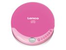 Lenco Portabler CD Player CD-011PK pink