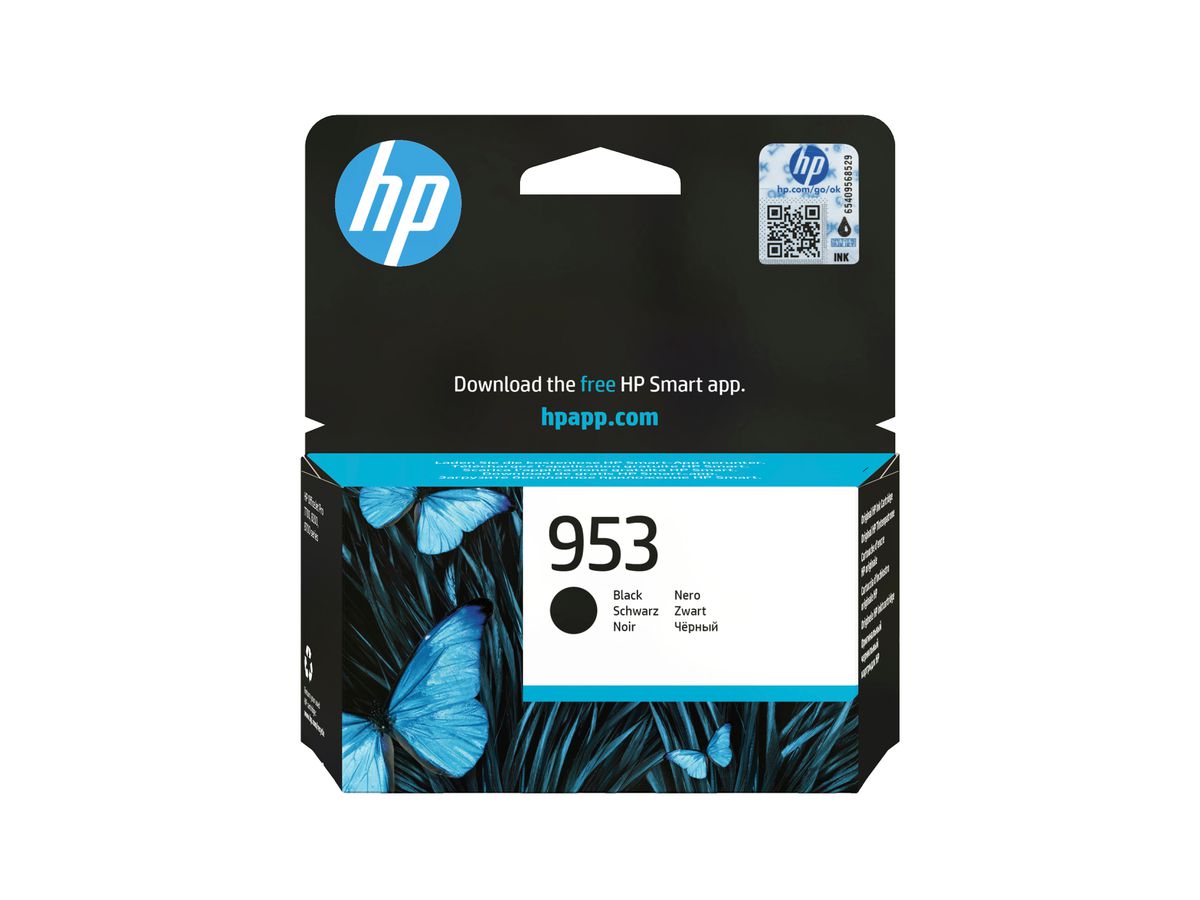 HP 953 Schwarz Original Tintenpatrone