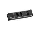 BACHMANN CONI S 2xCH 0° 1xUSB C/C 65W, L=0,2m