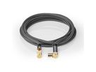 Nedis Koaxial Kabel 75 Ohm, ST/BU, grau, 5 m