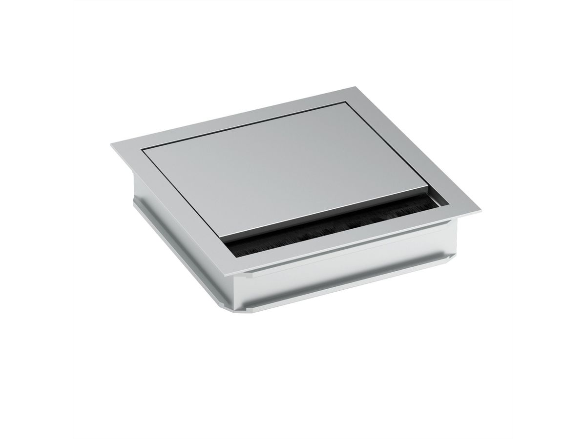 BACHMANN LOOP SQUARE Passe-câbles, argent