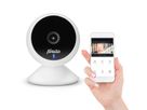 Alecto SMARTBABY5 - Babyphone Wi-Fi avec caméra, Blanc