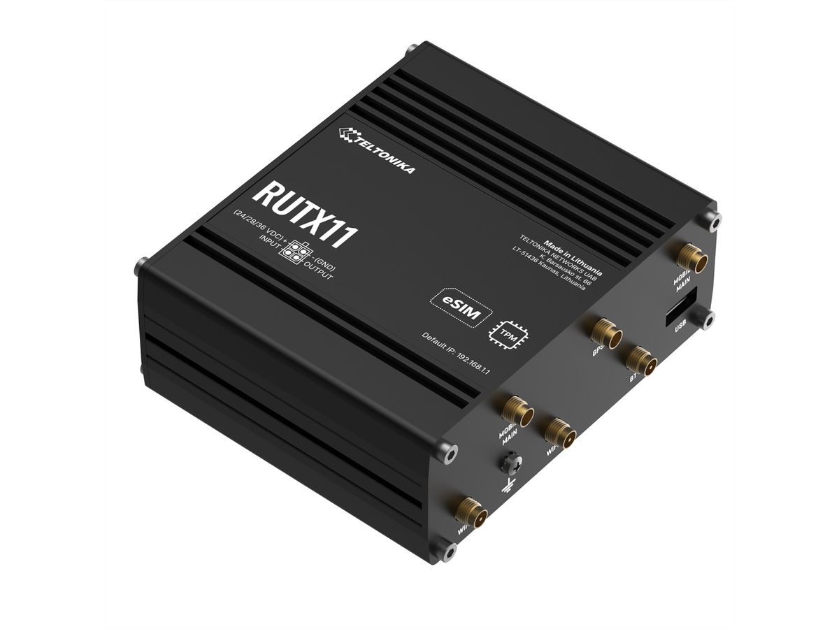 TELTONIKA RUTX11 Routeur 4G avec eSIM