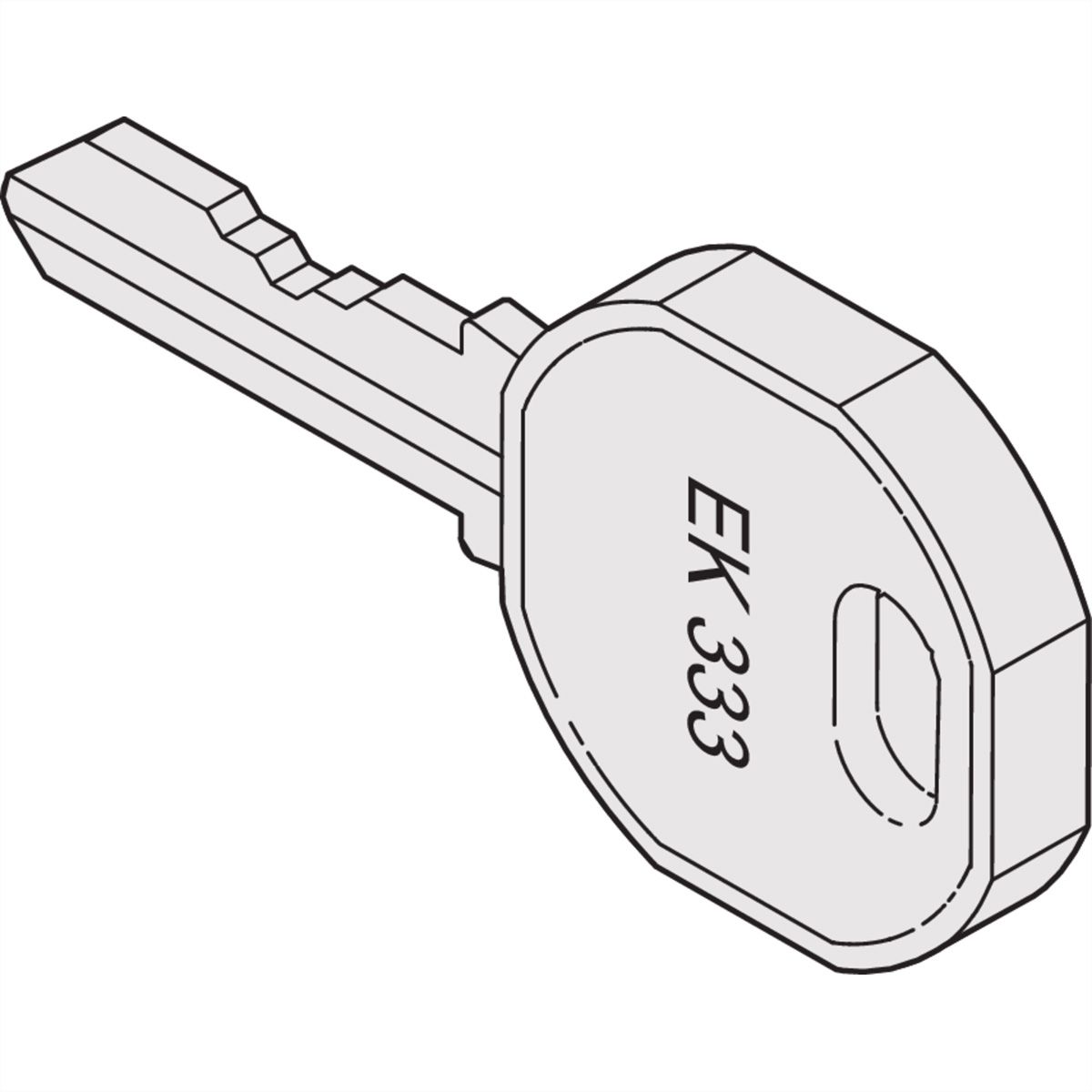 Ersatzschlüssel EK 333
