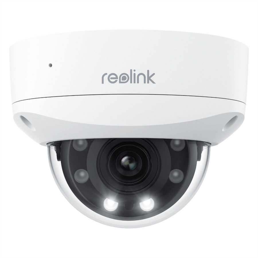 Reolink P437 Outdoor Vandal-Dome-Kamera, 8 MP, 31-100°, IR-LED 30m, PoE
