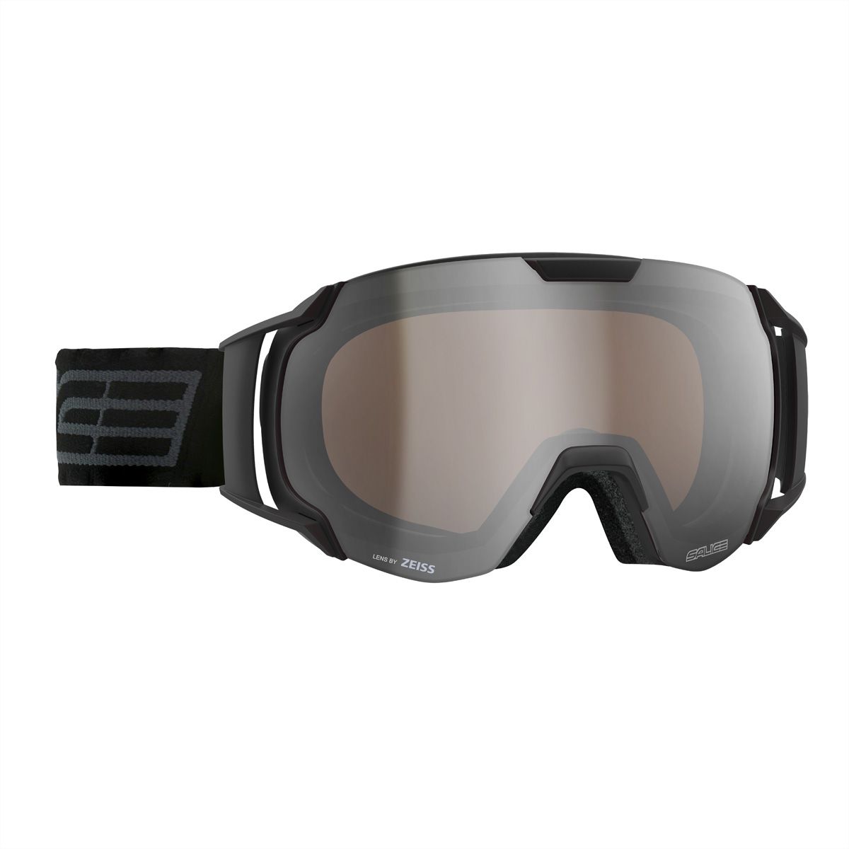 Salice Occhiali Lunettes de snowboard 619DARWF, Black / Darw Silver