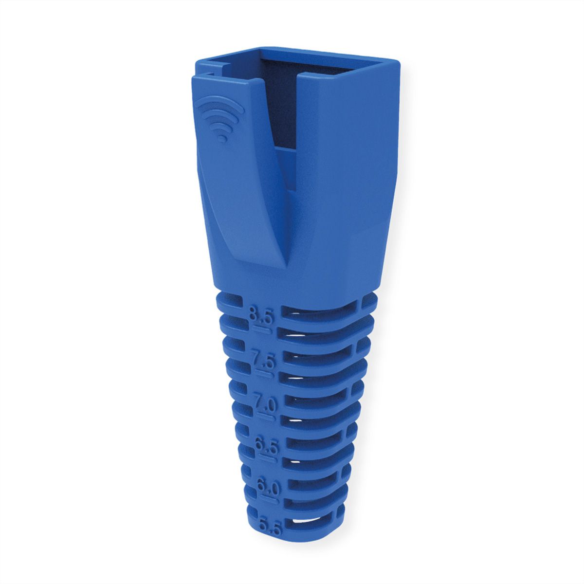 ROLINE Embout anti-pliage, pour RJ-45, 10 pièces, bleu
