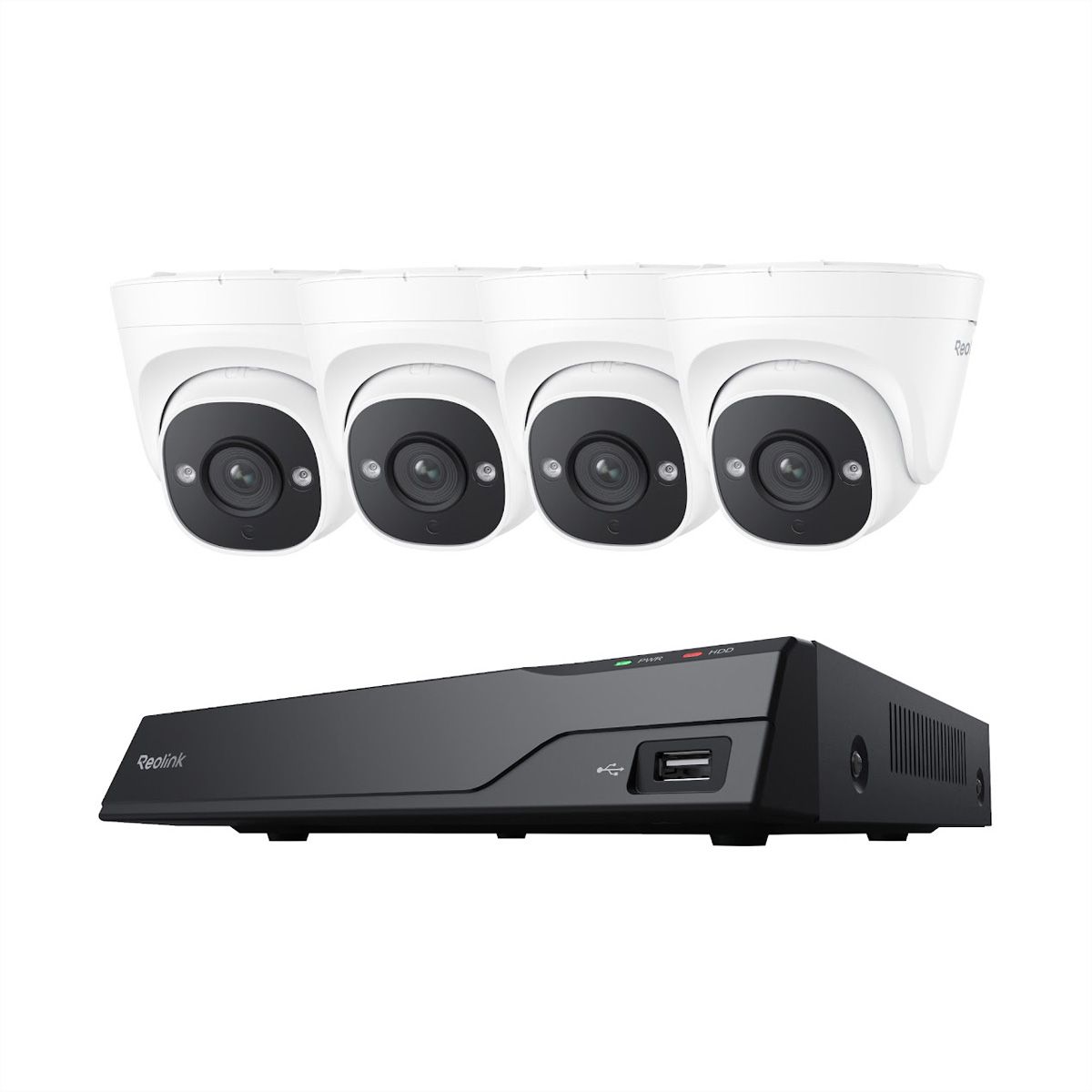 Reolink NVS8-5MB4 Kamera Kit 8-CH, 4x P320 5 MP, incl. 2 TB HDD