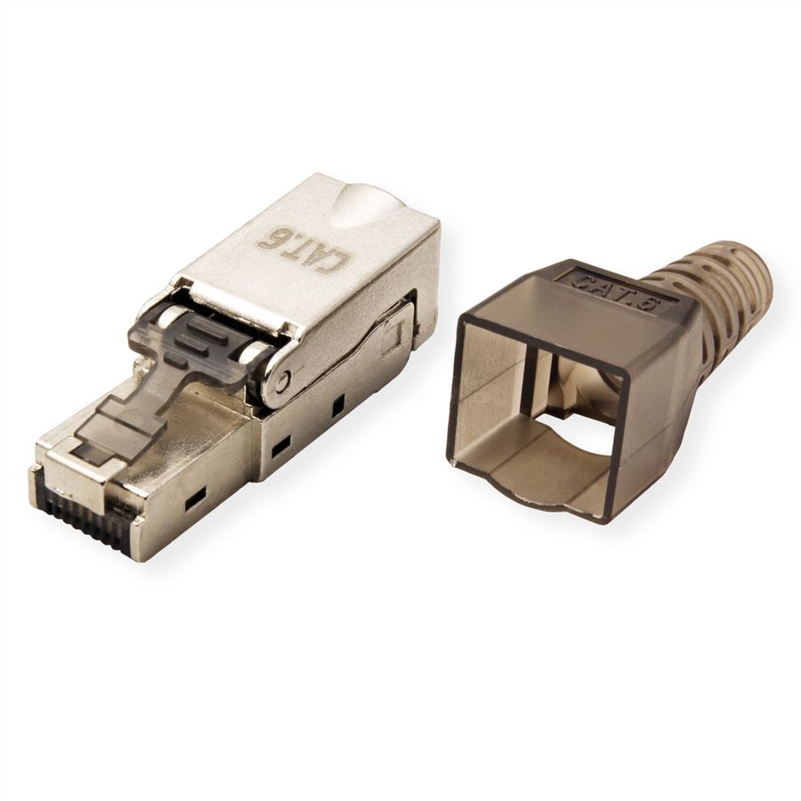 VALUE Connecteur RJ-45 à confectionner, Cat.6 (Classe E), STP