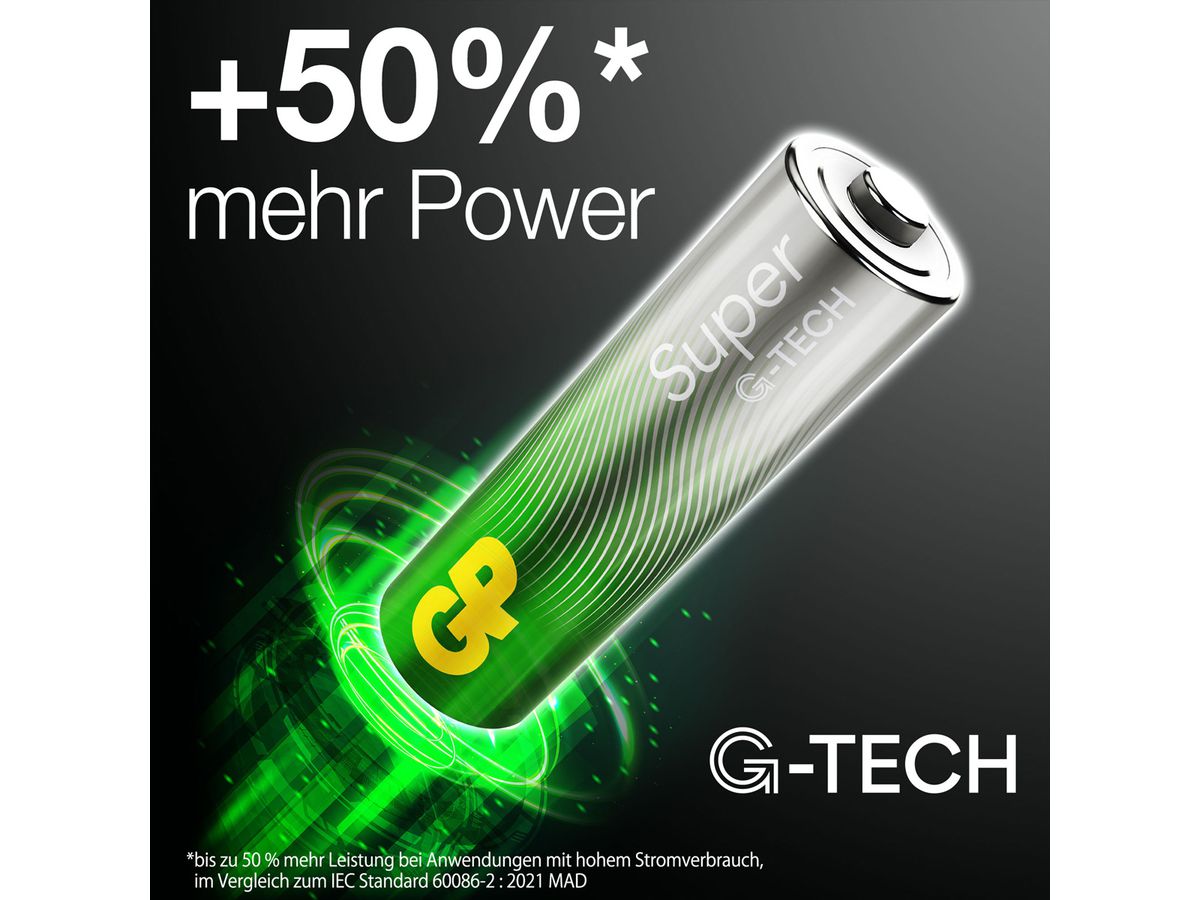 GP Batteries Super Alkaline AA 16x