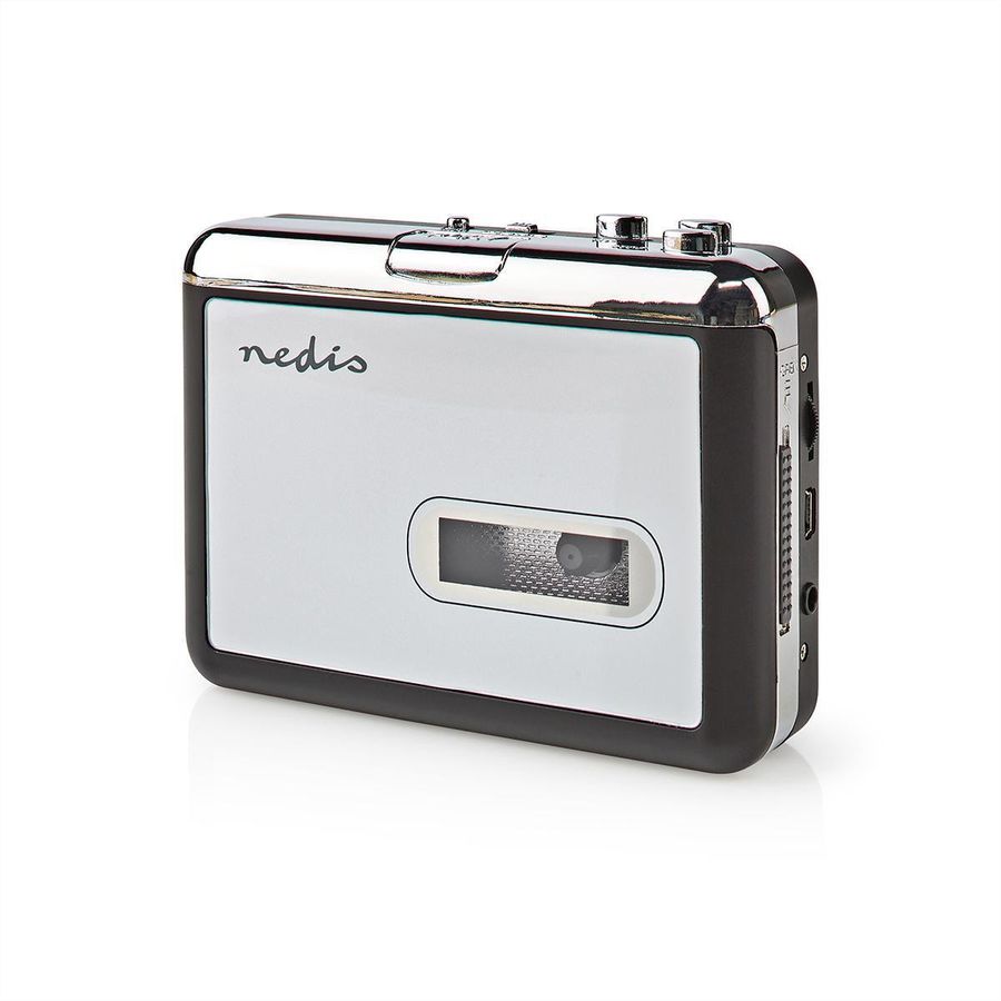 Nedis Cassetten Adapter 3.5 mm, Mini-USB