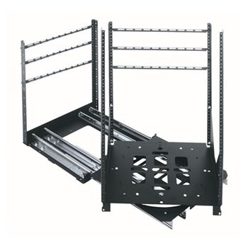 Middle Atlantic Products SRSR-4-22 Rack 22U Wandmontiertes Regal Schwarz