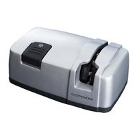 Gastronoma Aiguiseur couteaux 18310012, argent/noir, 40W