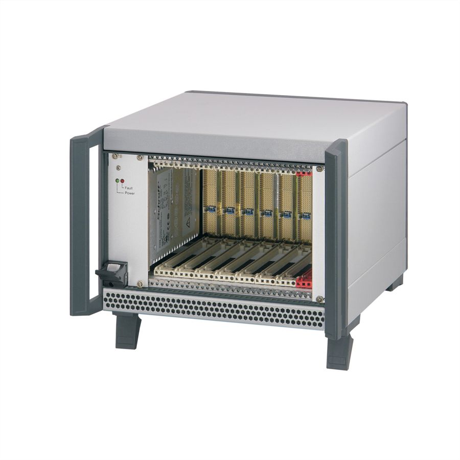SCHROFF System, 4 HE, 8 Slot, 44 TE, mit Rear I/O - RATIO/PRO 3/4HE 44TE275T 8SL