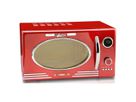 Melissa Mikrowelle 16330129, metallrot, 800W, 23L