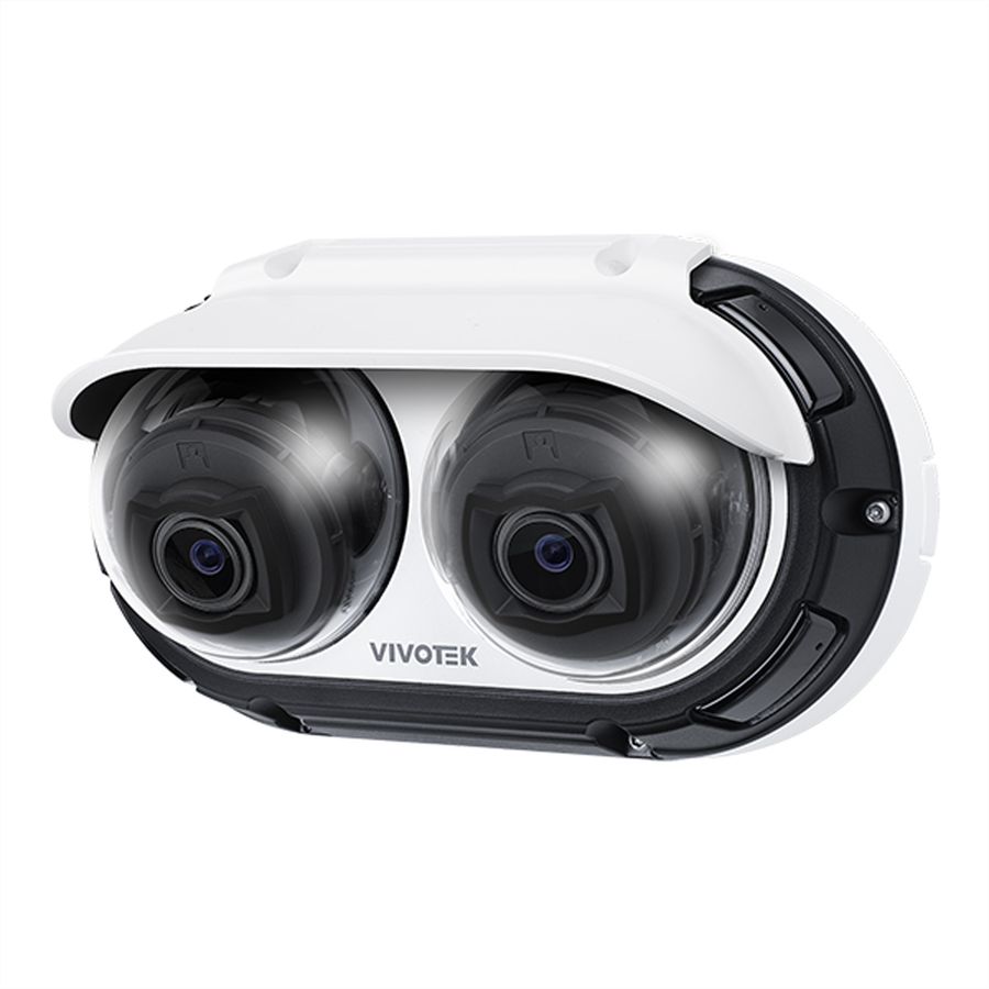 Vivotek MA9311-EHTV Vandal-Multisensor Kamera 2x 5 MP, 30-96°, IR-LED 20m