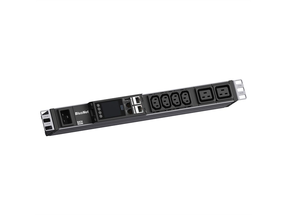 BACHMANN BN ESSENTIAL Metered 19" 4xC13, 2xC19 C20