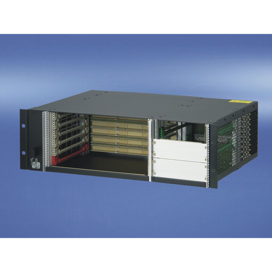 Système CPCI SCHROFF pour PSU enfichable, horizontal, 3 U, 6 slots