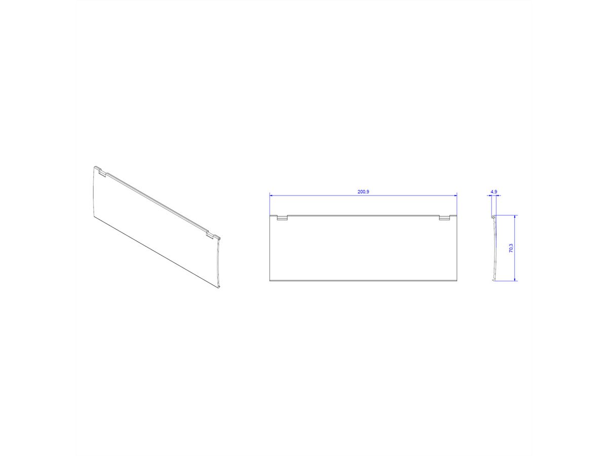 BACHMANN KAPSA Small Couvercle, argent
