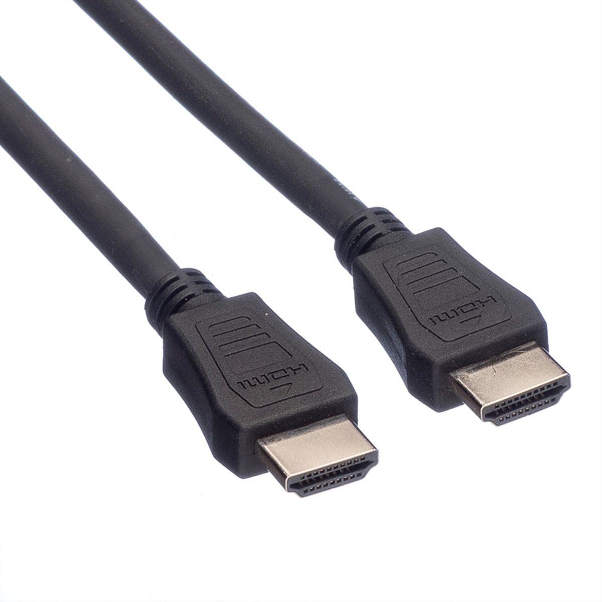 VALUE Câble HDMI High Speed avec Ethernet, LSOH, noir, 1 m