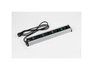 BACHMANN réglette de protection 4x contact de protection, 4x interrupteur, 2 m