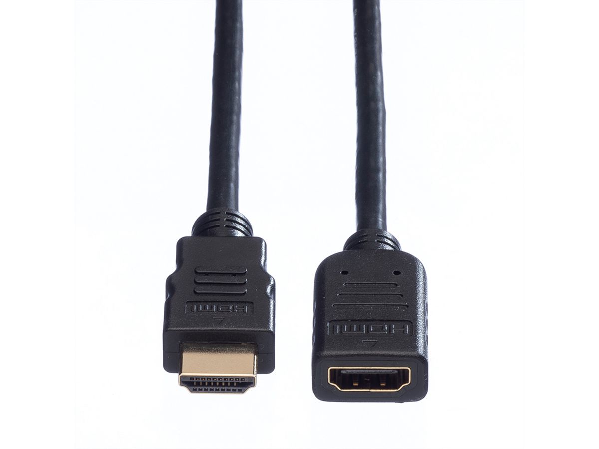 VALUE Câble HDMI High Speed avec Ethernet M/F, 2 m