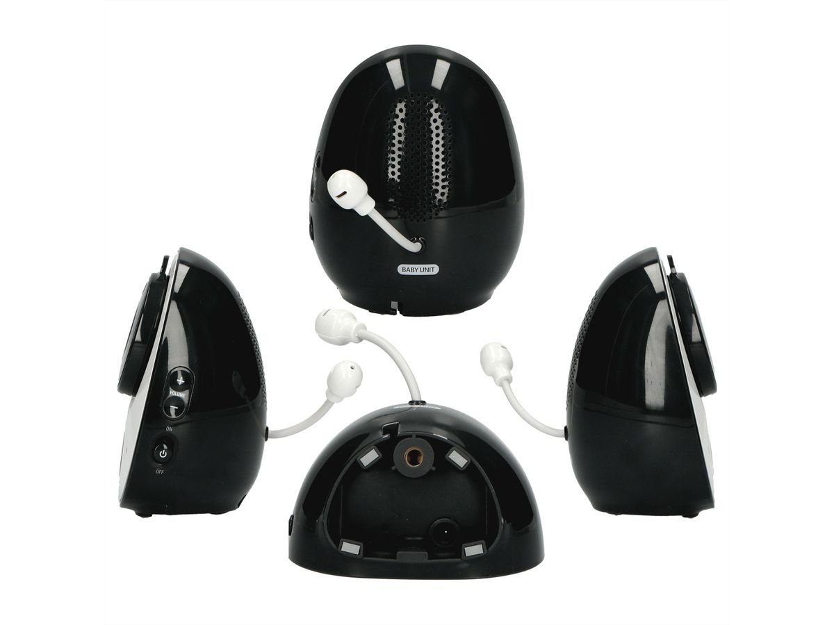 Alecto DVM-150C - Caméra supplémentaire pour DVM-150,, Blanc, anthracite