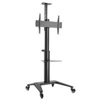 Hagor BrackIT Stand Single, mobiles Standsystem, schwarz