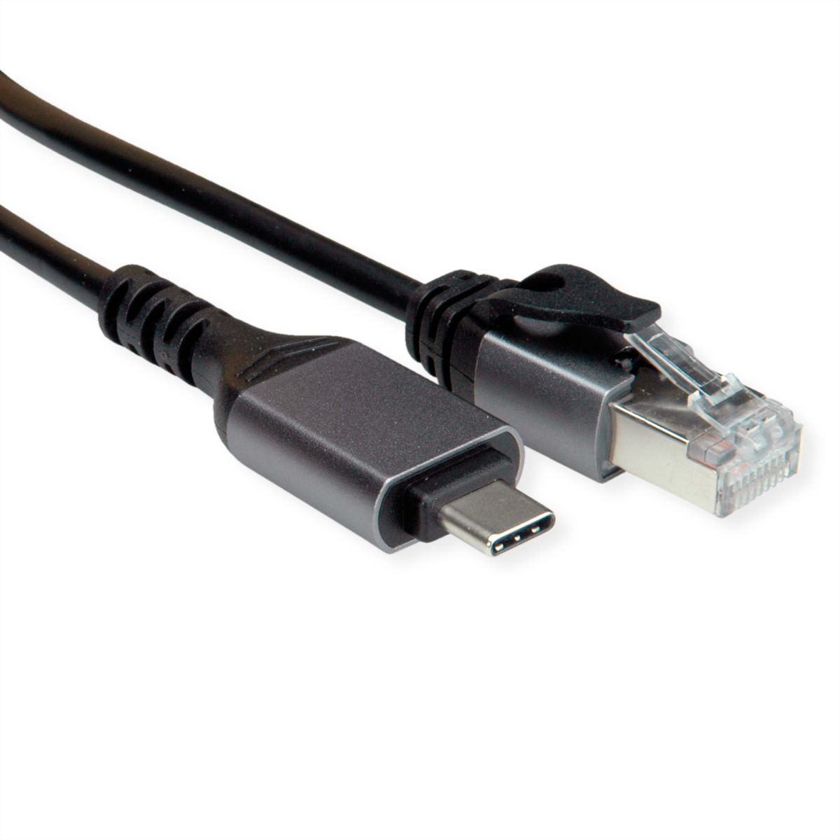 VALUE Câble convertisseur USB-C - Gigabit Ethernet, noir, 2 m