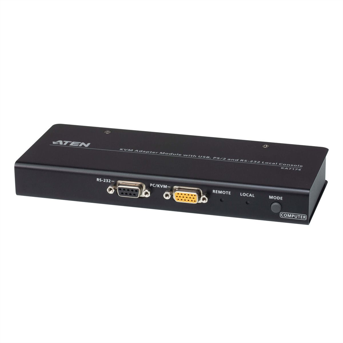 ATEN KA7174 Module adaptateur KVM avec USB, PS/2, et Console locale RS-232