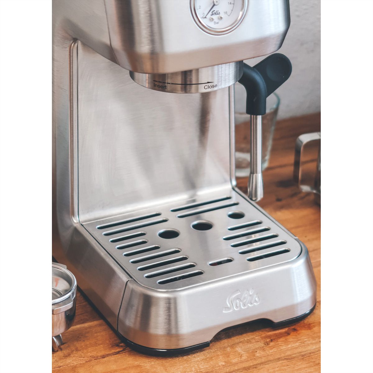 Solis Kaffemaschine Barista Perfetta+, silber, Typ 1170