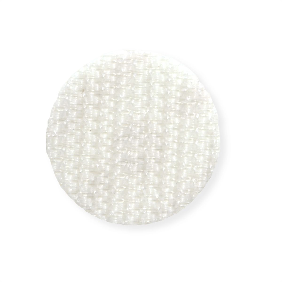 VELCRO® Boutons ronds 19mm x 125 blancs, crochets autocollants