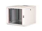 ROLINE 19-Zoll Wandgehäuse Pro 9 HE, 600x600 BxT grau
