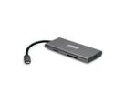ROLINE USB Typ C Dockingstation, 4K HDMI, 3x USB, SD/MicroSD Kartenleser, PD