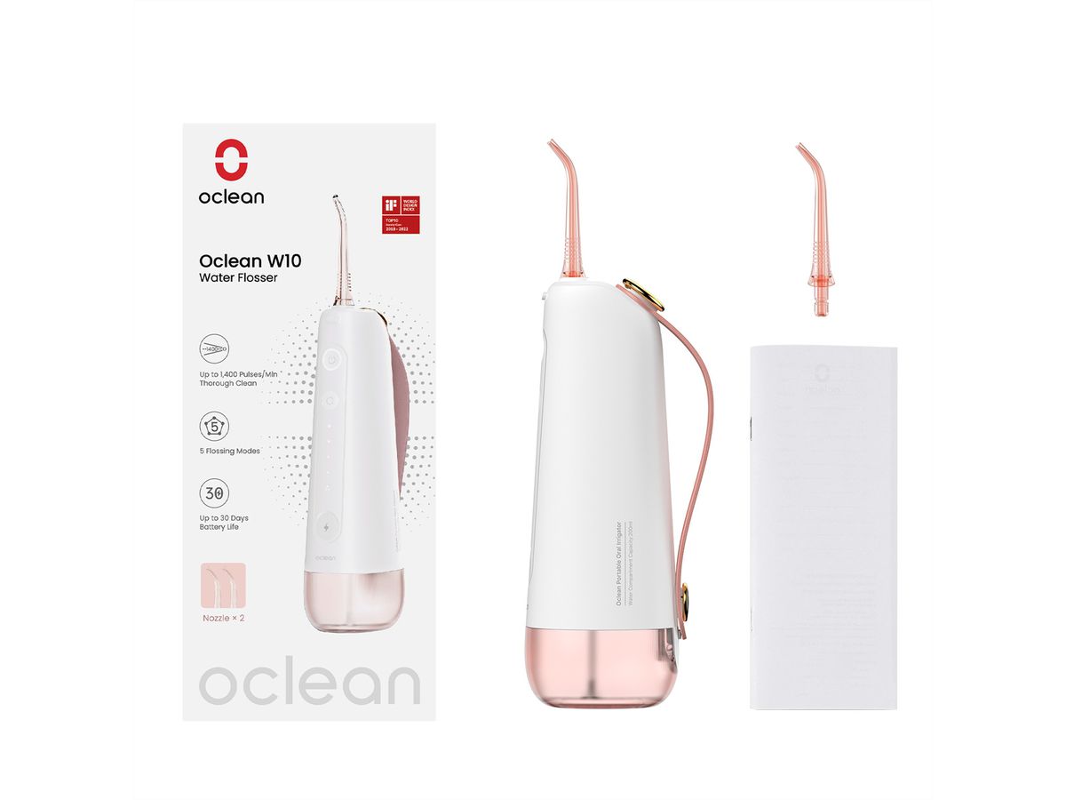Oclean Oral Irrigator W10, rosa