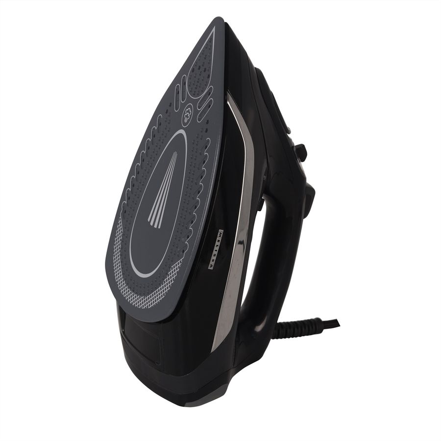 Melissa Fer à vapeur 16390057, avec semelle céramique, noir, 2500W