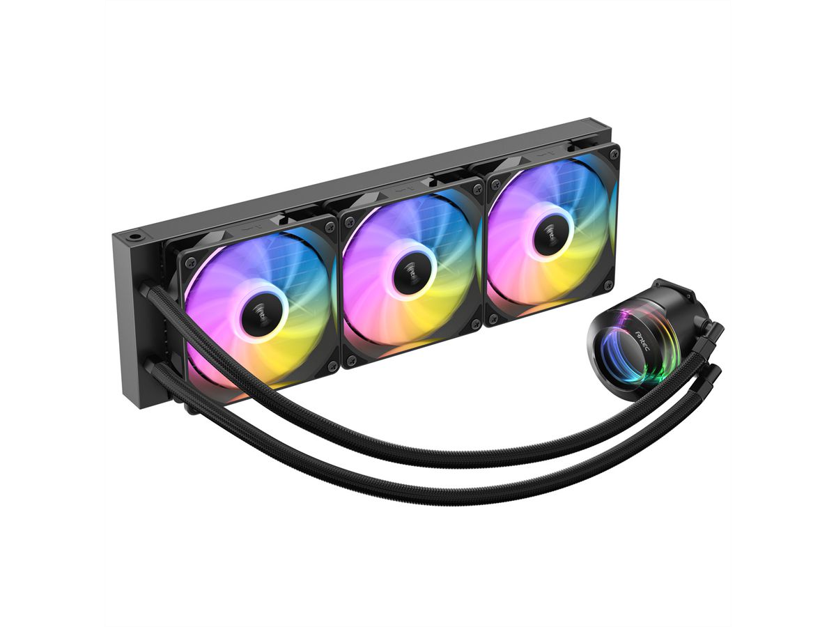 ANTEC Vortex Lum 360 ARGB Ventilateur de processeur Watercooling, noir
