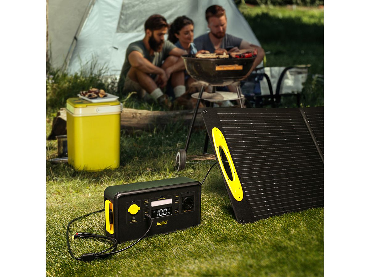 Aqiila Solarpanel Sunbird P100, 100W