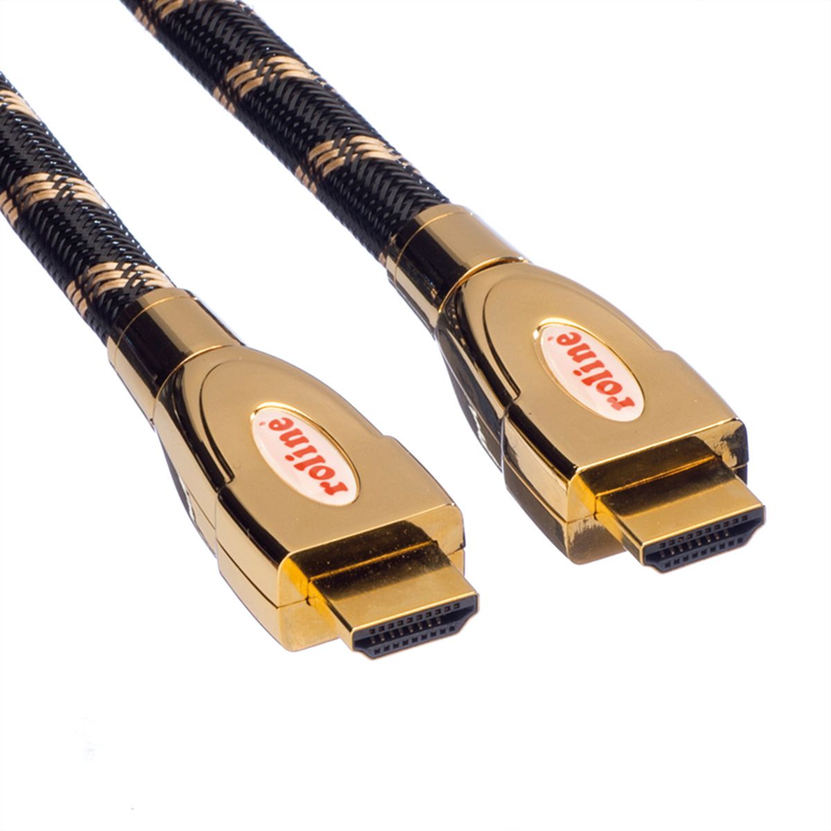 ROLINE GOLD Câble HDMI Ultra HD avec Ethernet, M/M, 2 m