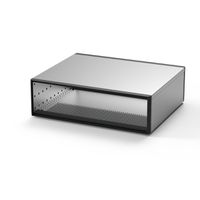 SCHROFF RatiopacPRO, coffret de bureau, blindage rétractable, garniture avant, 3 U, 84 HP, 315 mm