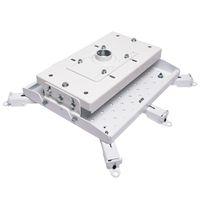 Chief VCMUW support pour projecteurs Plafond Blanc