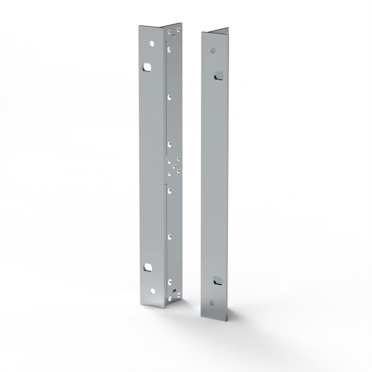 SCHROFF 19"-Winkel Typ F mit / ohne Grifflöcher für Textildichtung - 19"WINKEL 6HE M.GR. 2STK