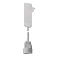 BACHMANN Connecteur plat CEE7/7 blanc, ALLEMAND