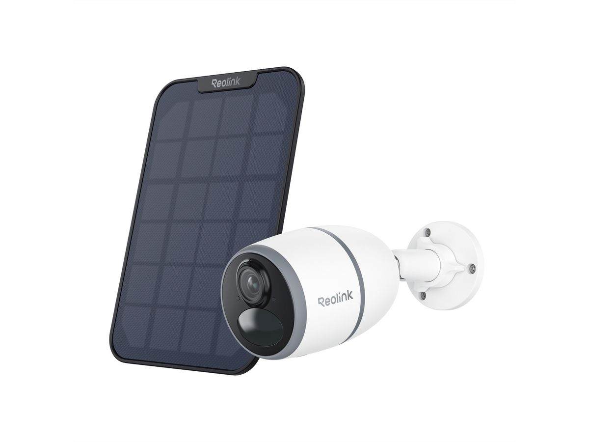 Reolink G330 Outdoor Bullet Kit, 4 MP, 105°, IR-LED 10m, LTE, avec Solar Panel