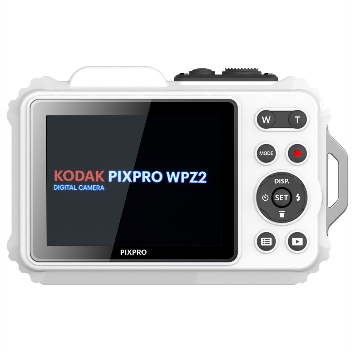 Kodak Unterwasserkamera WPZ2, weiss, 4x opt. Zoom, 15m, 16MP, WiFi, HD Video