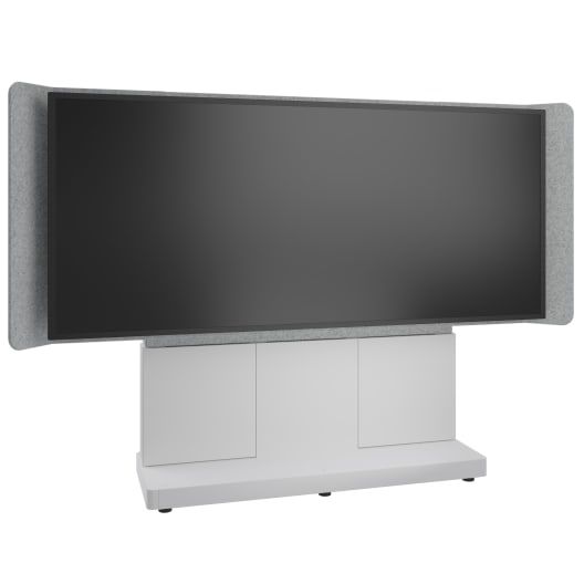 Middle Atlantic Products FM-DS-6675FS-LD8W TV-Halterung Grau, Silber, Weiß
