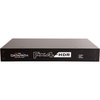 Datapath 4K 60Hz HDR Display Controller, HDCP und Durchschleifung-HDMI Ausgänge, schwarz